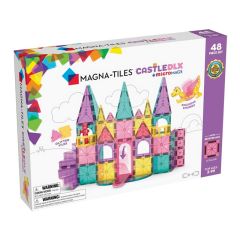 Construcción magnética 48 piezas Castillo - Magna-Tiles