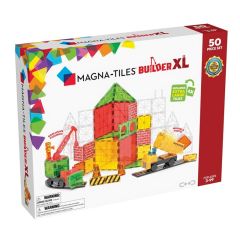 Construcción magnética 50 piezas Obras Builder XL - Magna-Tiles