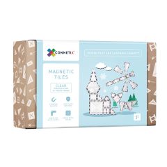 Construcción magnética Clear 34 piezas - Connetix