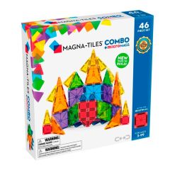 Construcción magnética 20 piezas clásicas y 26 piezas MicroMags - Magna-Tiles
