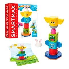 Construcción magnética Mi primer totem 8 piezas y 24 desafíos - SmartMax
