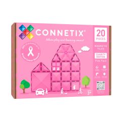 Construcción magnética Rosa Edición limitada 20 piezas - Connetix