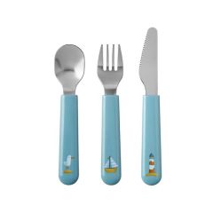 Cubiertos azules Sailors Mepal - Little Dutch