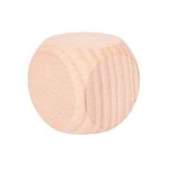 Cubo de madera natural 5 cm - TickiT