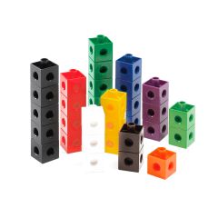 Cubos de colores para construir (100) - EDX Education