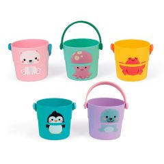 Cubos de actividades para bañera - Janod