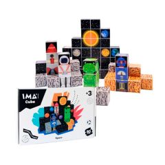Cubos magnéticos espacio Ima Cube 50 piezas - Braintoys