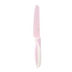 Cuchillo de autonomía rosa pastel - Acero inoxidable - KiddiKutter