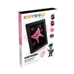 Decoración con luz rosa Kidyneon princesas - Kidywolf