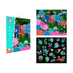 Decorar con perlas: La jungla de noche - Janod
