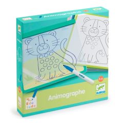 Dibujar animales y trazos Animographe Eduludo - Djeco