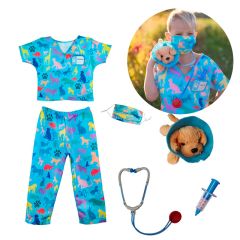 Disfraz de médico veterinario con accesorios talla 5-6 - Great Pretenders
