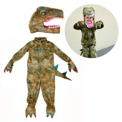 Disfraz mono de dinosaurio Velociraptor talla 4-6 - Great Pretenders