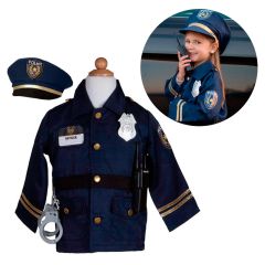 Disfraz de policía con accesorios talla 5-6 - Great Pretenders