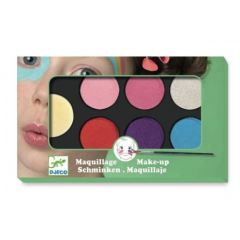Maquillaje paleta 6 colores dulces - Djeco
