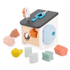 Encajable de madera Casita de pájaros con 8 formas - Janod