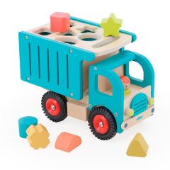 Encajable de madera camión volquete - Vilac