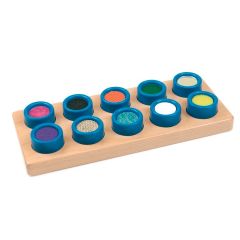 Encajable de madera para emparejar texturas - Andreu Toys