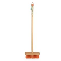 Escoba o cepillo de exterior de madera Happy Garden - Janod
