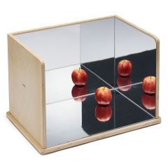 Espejo de experimentación de madera 47 x 32 cm - TickiT