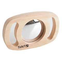 Espejo de madera cóncavo / convexo con mangos 18 cm - TickiT