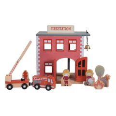 Estación de bomberos para circuito de tren - Little Dutch