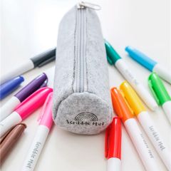 Estuche con rotuladores tiza líquida para tapetes (12) - Scribble Mat