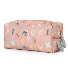 Estuche rectangular Letras Funny Letters - Tutete