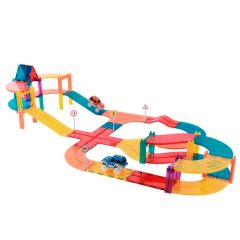 Construcción magnética pista de carreras Imanix 50 piezas - Braintoys