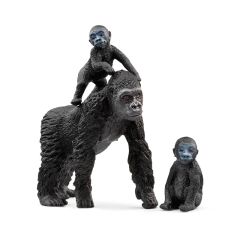 Mamá gorila con crías - Schleich