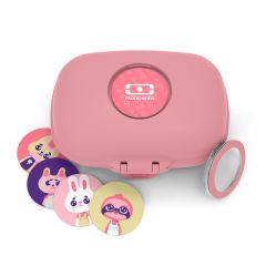Fiambrera compacta rosa blush polipropileno (sin BPA) 600 ml - Monbento