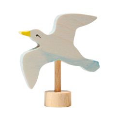Figura gaviota de madera para calendario anual y espiral de celebración - Grimm's