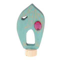 Figura hoja-casa de madera para calendario anual circular y para espiral - Grimm's