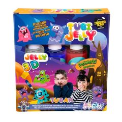 Kit gelatina 3D Tubi Jelly Monstruos - Tuban