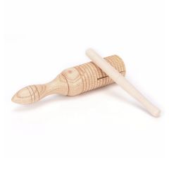 Instrumento musical de madera de percusión con ranuras - Montessori