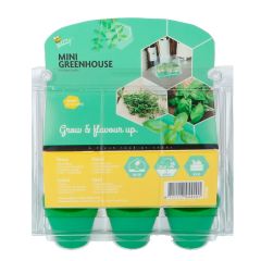 Invernadero para cultivar albahaca y tomillo (6) - Green Warriors