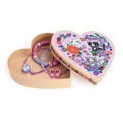 Joyero y 3 pulseras de madera Tara - Djeco