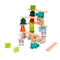 Juego de construcción y equilibrio Animales equilibristas - Janod