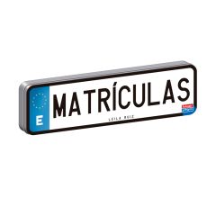 Juego de agilidad mental Matriculas - Falomir