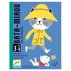 Juego de cartas de azar Bata-Miaou - Djeco