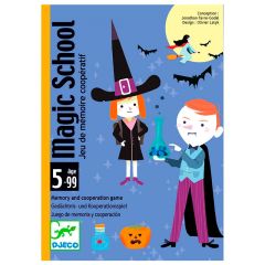 Juego de cartas de memoria Magic school - Djeco