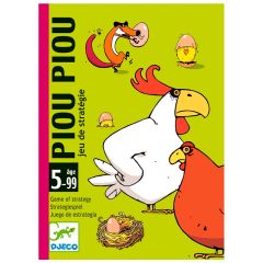 Juego de cartas de estrategia Piou piou - Djeco
