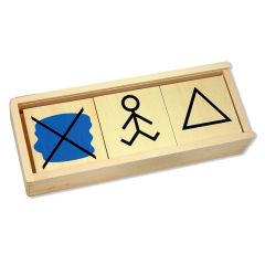 Bloques lógicos de madera para clasificar (20) - Andreu Toys