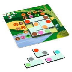 Juego de lógica de madera Wildanimo - Djeco