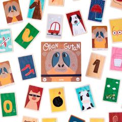 Juego de cartas de memoria Orangutan - Londji
