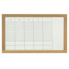 Tablero de madera para juego del punto - Montessori