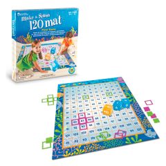 Tablero gigante valor posicional Make a Splash 120 Mat - Learning Resources