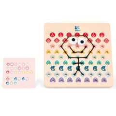 Juego Hilo y código de colores - BS Toys