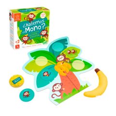 Juego cooperativo acción e imitación ¿Hacemos el mono? - Lúdilo