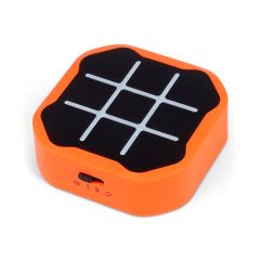 Juego interactivo 3 en raya naranja - Tic-Tac-Toe